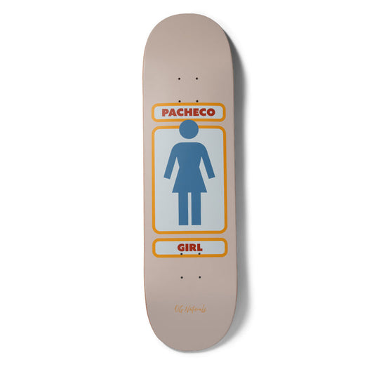 Girl Skateboard Deck OG Naturals Tyler Pacheco Twin Tip 8.5"