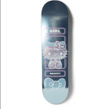 Girl x Hello Kitty Skateboard Deck 50th Anniversary Andrew Brophy 8.25"