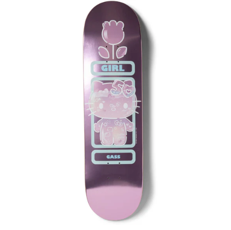 Girl x Hello Kitty Skateboard Deck 50th Anniversary Griffin Gass 8.125"