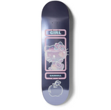 Girl x Hello Kitty Skateboard Deck 50th Anniversary Mike Carroll Twin Tip 8.25"