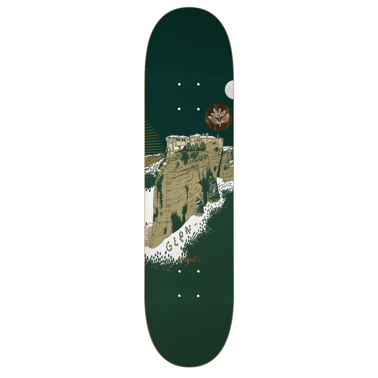 Magenta Glen Fox Dojo Board 8.25"