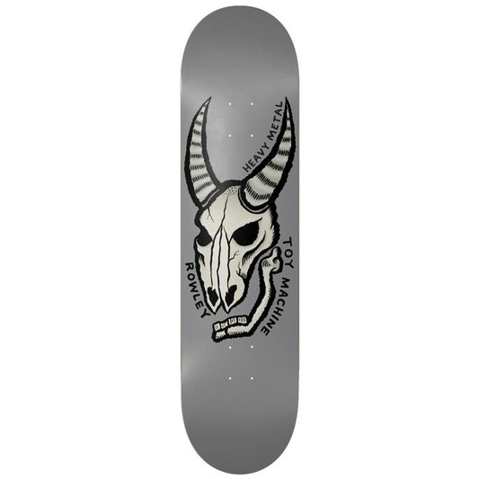 Toy Machine Geoff Rowley 'Heavy Metal' Grey 8.75"