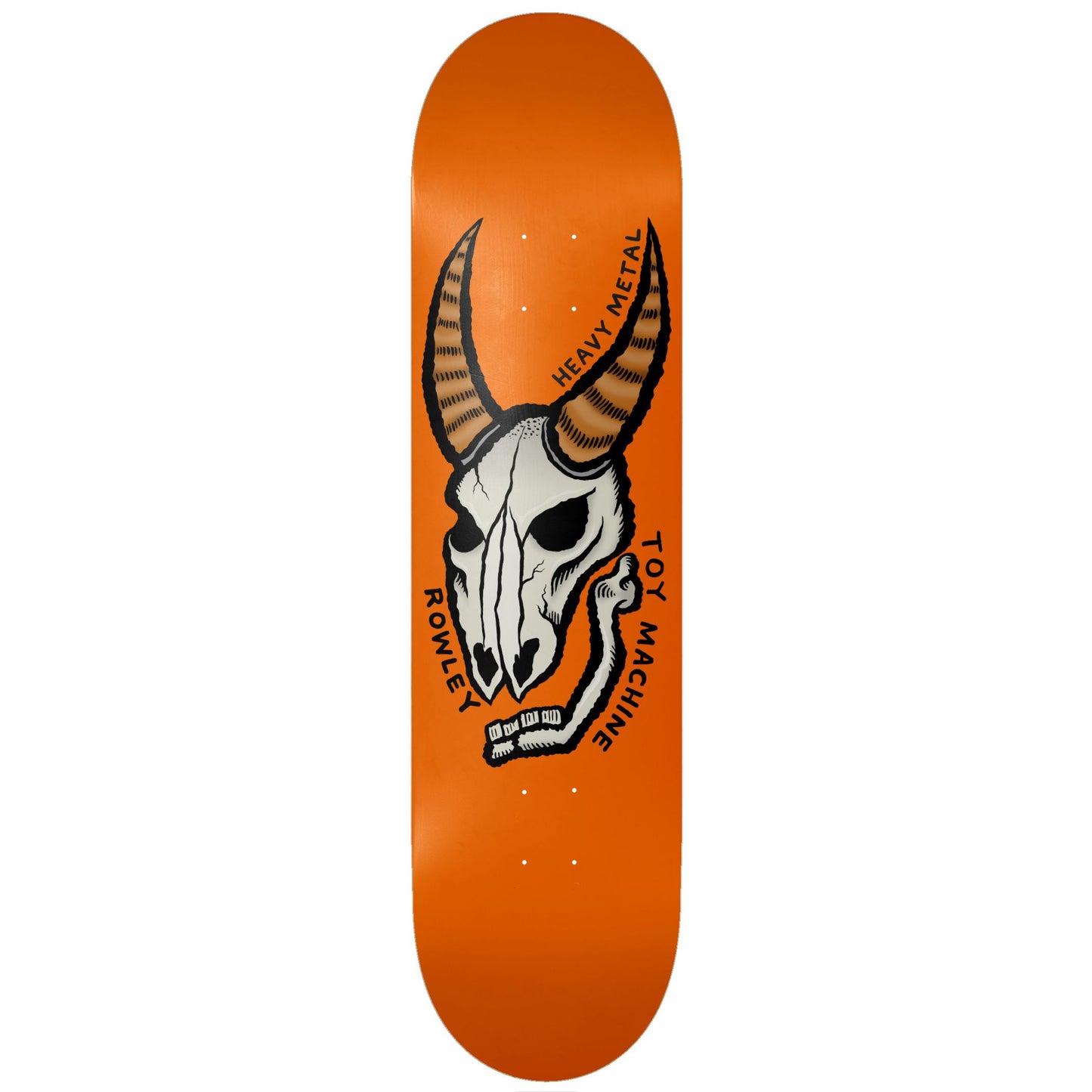 Toy Machine Geoff Rowley 'Heavy Metal' Orange 8.25"