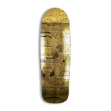 Heroin Skateboards Craig Questions Gold Rush Skateboard Deck 10"