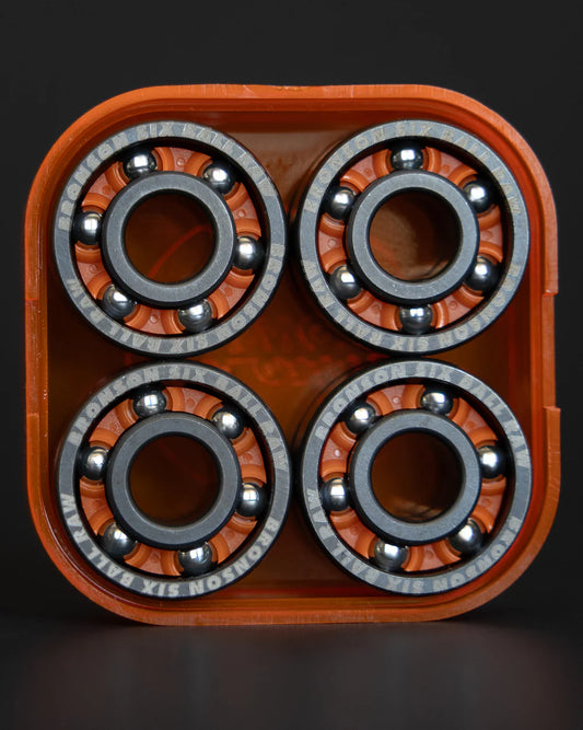 BRONSON SPEED CO. SKATEBOARD BEARINGS RAW 6 BALL (PK OF 8)