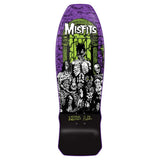 Zero Skateboard Deck Misfits Earth A.D. 10" Purple Dipped 