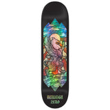 Zero Skateboard Deck Stained Glass Brandon Burleigh 8.5"