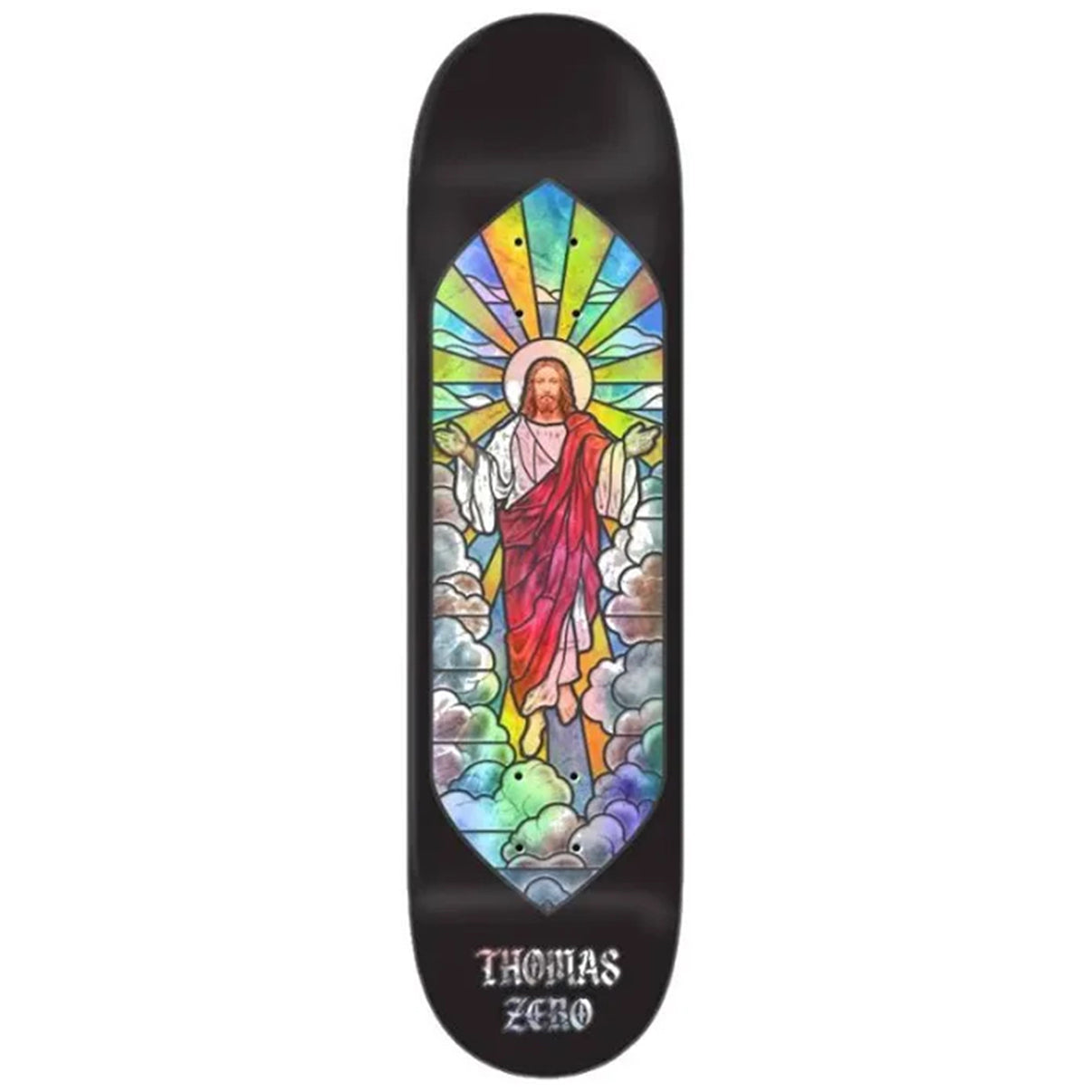 Zero Skateboard Deck Stained Glass Jamie Thomas 8.25"