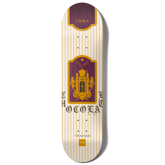 Chocolate Skateboard Deck Burn One Jordan Trahan 8.5"