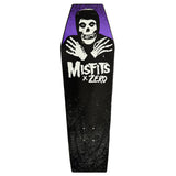 Zero Skateboard Deck Misfits Fiend Coffin GITD 9.5"
