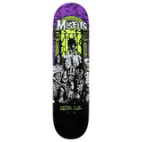 Zero Skateboard Deck Misfits A.D. GITD 8.25"