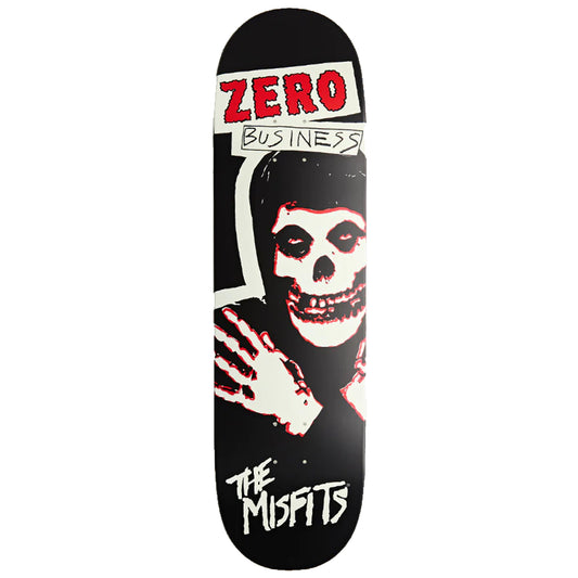 Zero Skateboard Deck Misfits Business GITD 8.5"