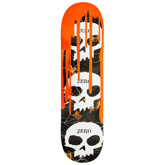 Zero Skateboard Deck Realtree 3 Skull Blood 8.5"