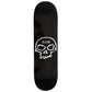 Zero Skateboard Deck Bam Single Skull Black 8.5"