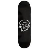 Zero Skateboard Deck Bam Single Skull Black 8.5"