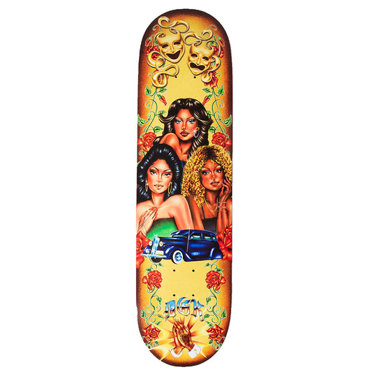 DGK X HEY RUCA 'HERMANAS' SKATEBOARD DECK - 8.25"