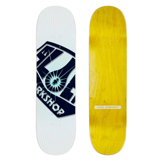 Alien Workshop OG Burst Deck White Yellow 8.5"