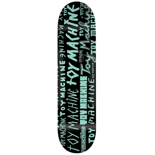 Toy Machine Word Mark Black 8.25"