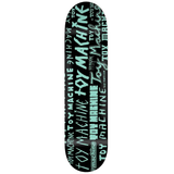 Toy Machine Word Mark Black 8.25"