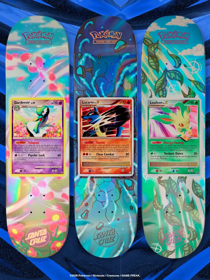 Santa Cruz x Pokemon TCG 30th Anniversary 2026 Blind Bag Skateboard Deck - Sealed