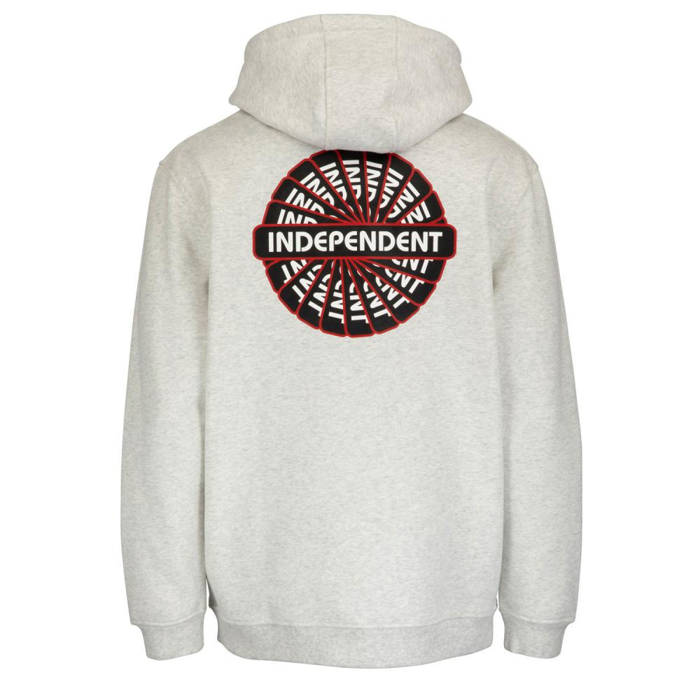 Independent Truck Co Groundwork Revolve Hooded Sweatshirt Athletic Heather