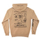 Independent Truck Co Bratrud Notebook Zip Hooded Sweatshirt Sandstone