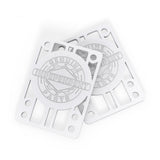 Independent 1/8" Riser Pads White