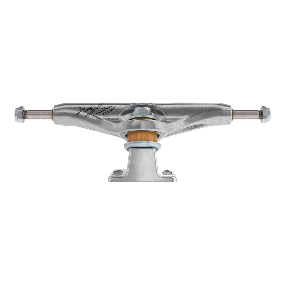 Independent Joslin Sticker Slap Forged Titanium Polished SilverSkateboard Trucks (Pair)