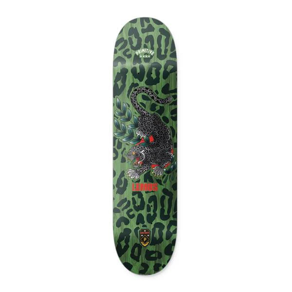 Primitive Lemos Black Jaguar Deck Green 8.25"