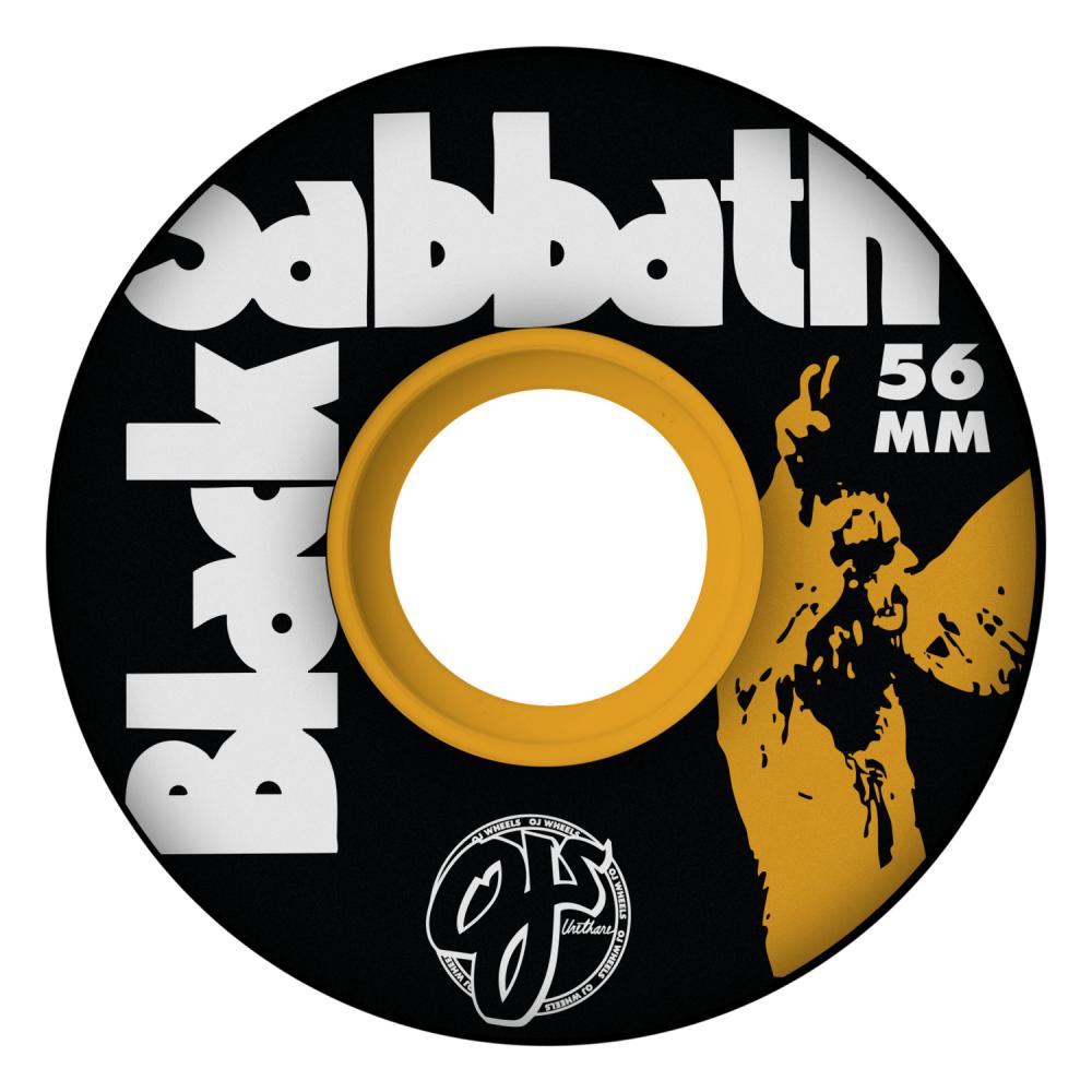 OJ Wheels Black Sabbath Super Juice Paranoid 78A 60mm Skateboard Wheels (4Pk)