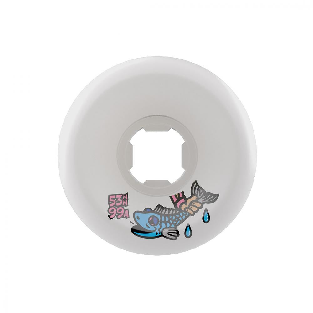 OJ Wheels Elite Full Combo White 53mm Skateboard Wheels (4Pk)