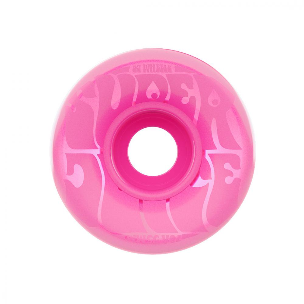 OJ Wheels Mini Super Juice Bubble Gum Pink 78A 55mm Skateboard Wheels (4Pk)