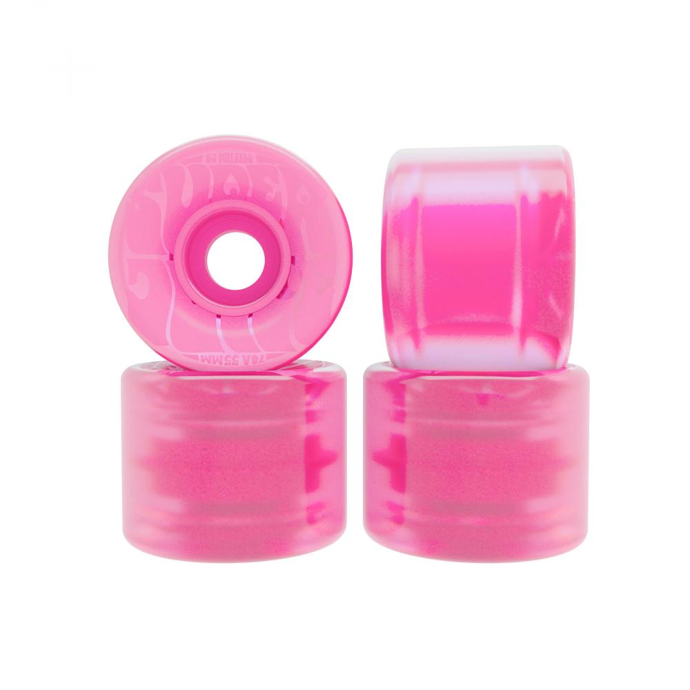 OJ Wheels Mini Super Juice Bubble Gum Pink 78A 55mm Skateboard Wheels (4Pk)