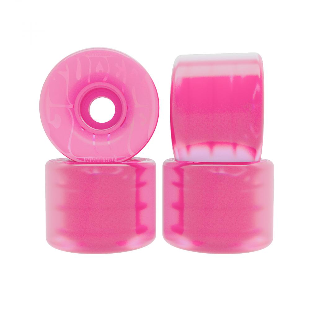 OJ Wheels Mini Super Juice Bubble Gum Pink 78A 60mm Skateboard Wheels (4Pk)