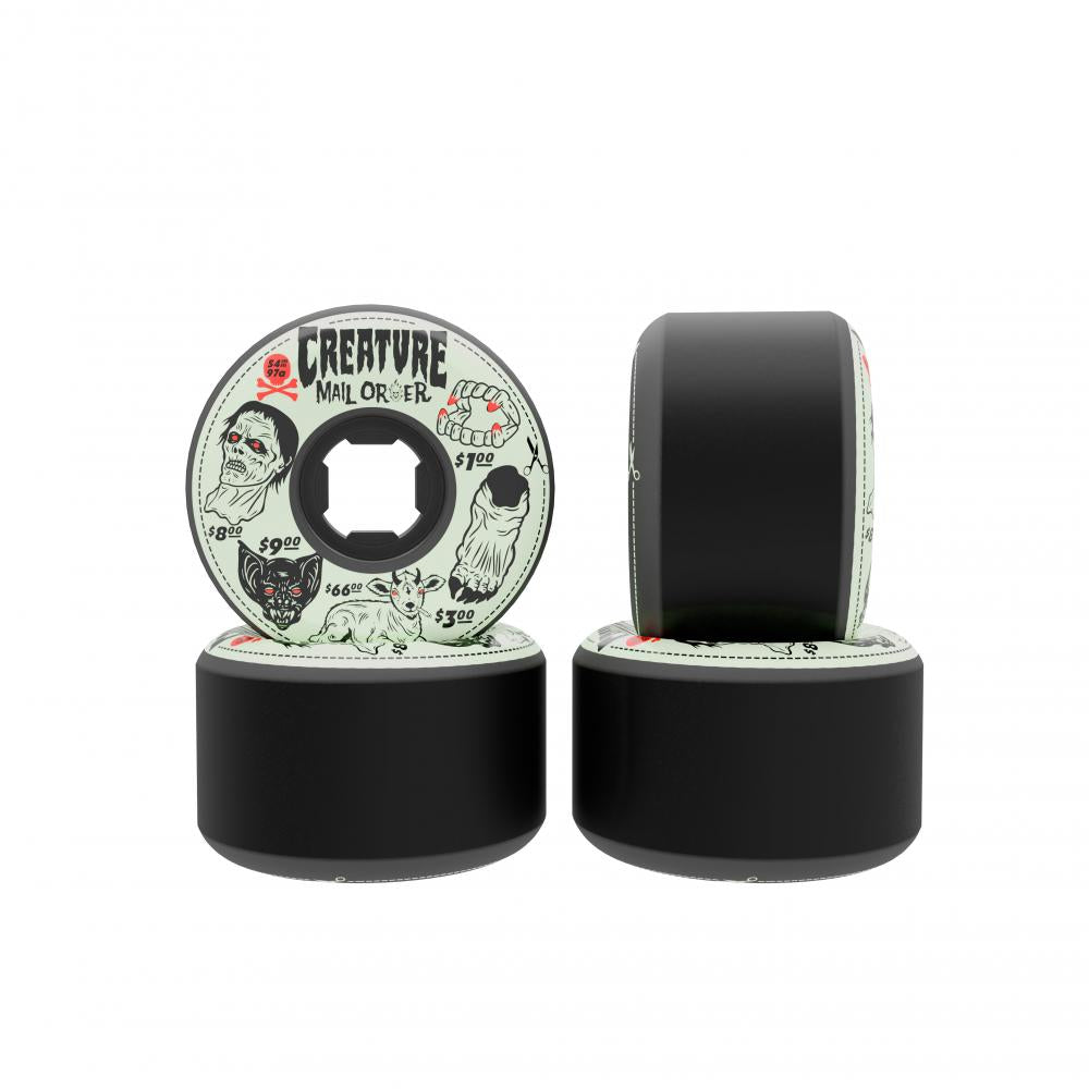 OJ Wheels Mail Order Bloodsuckers Black 78A 55mm Skateboard Wheels (4Pk)