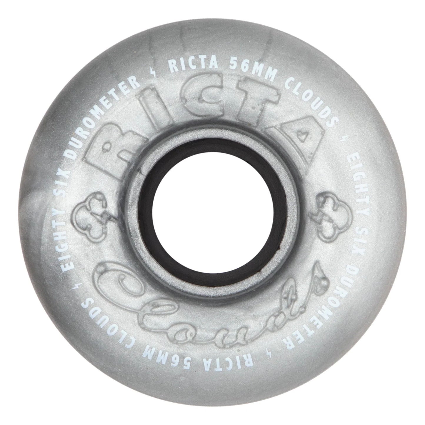 Ricta Wheels 56mm Clouds Metallic Silver