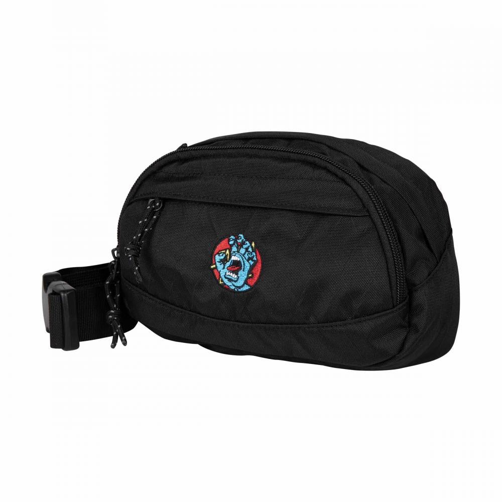 Santa Cruz Hand Dot EMB Waistpack Black O/S