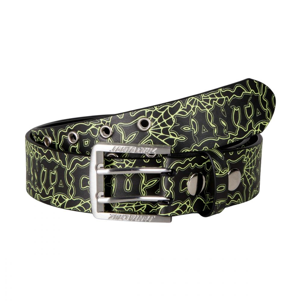 Santa Cruz Duo Belt Green Web O/S