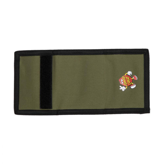 Santa Cruz Dot Guy Wallet Deep Olive O/S