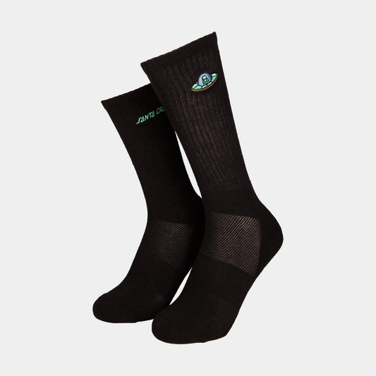 Santa Cruz Winkowski UFO Strip Sock Black