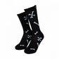 Santa Cruz Salba Bones Socks Black/White (2Pk)