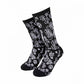Santa Cruz Artificial Scribble Socks Black