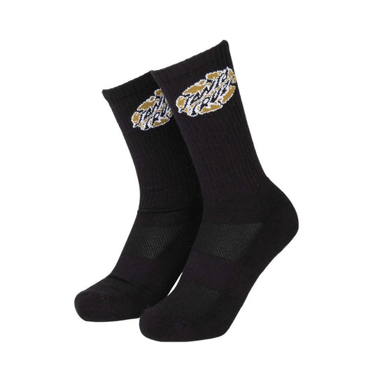 Santa Cruz Broken Dot Sock Black