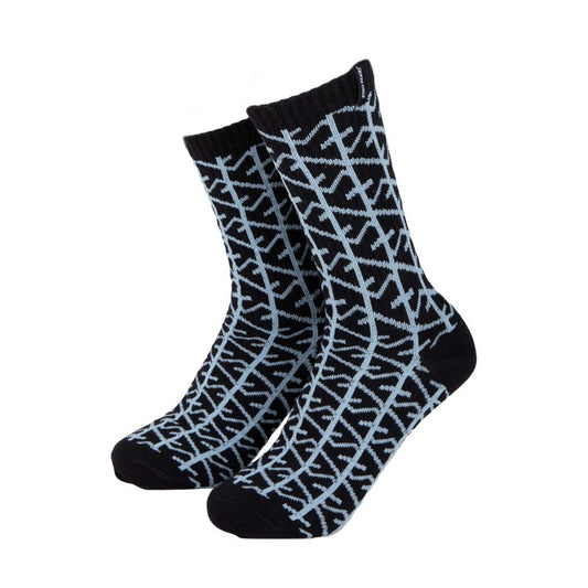 Santa Cruz Tired Sock Black/Blue