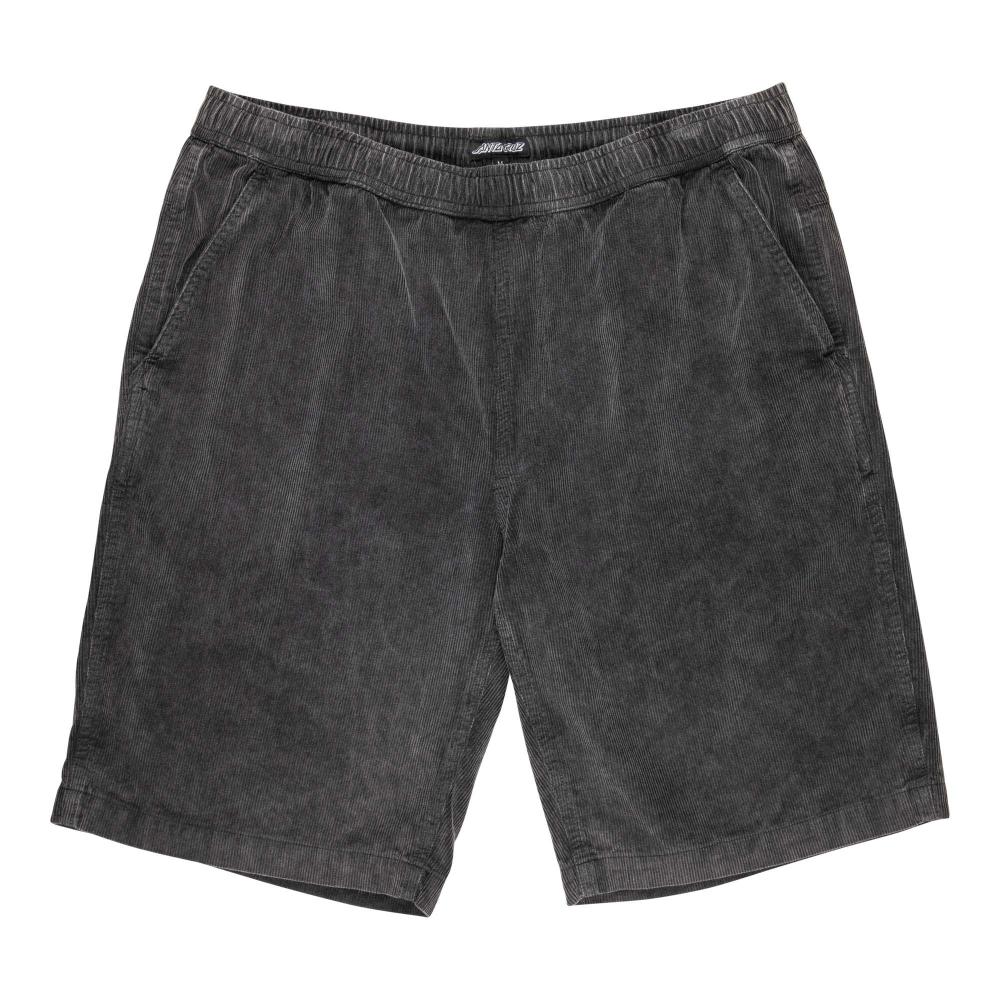 Santa Cruz Chill Cord Shorts Grey