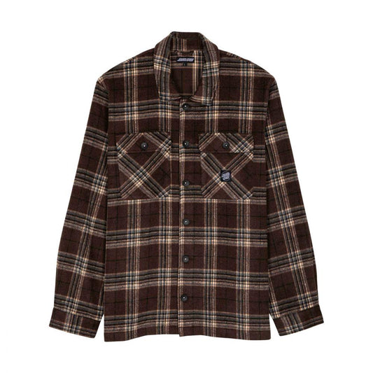 Santa Cruz Lodge Shirt - Chestnut Check