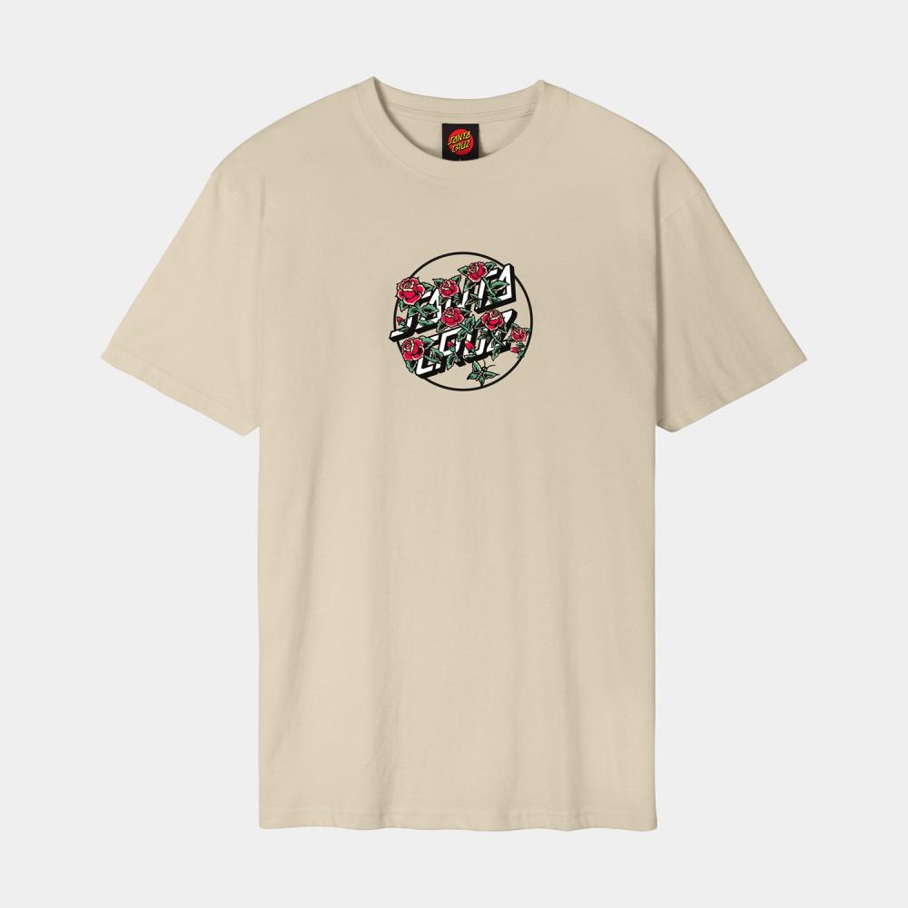 Santa Cruz Flash Stacked Dot Front T-Shirt