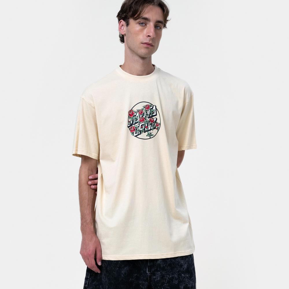 Santa Cruz Flash Stacked Dot Front T-Shirt