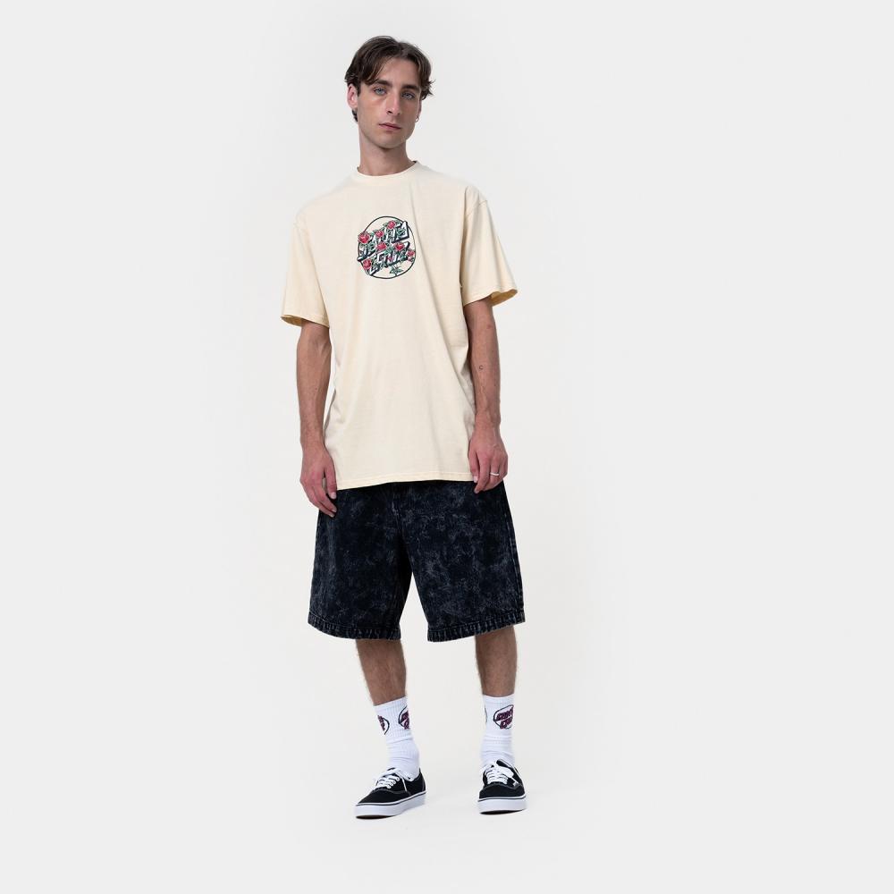 Santa Cruz Flash Stacked Dot Front T-Shirt