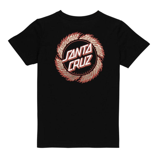Santa Cruz Flame Ringed Dot Kids T-Shirt